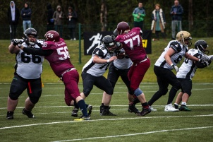 Bosnian Spartans beaten Slovenian Storks in American football