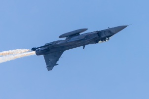 Slovenian Aeros airshow at Maribor airport.