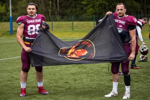 Bosnian Spartans beaten Slovenian Storks in American football