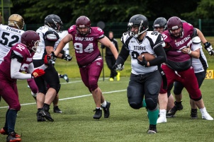 Bosnian Spartans beaten Slovenian Storks in American football