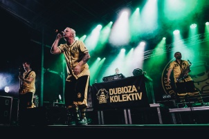 Dubioza Kolektiv performing in Murska Sobota