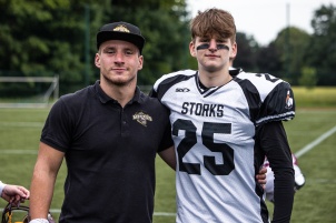 Bosnian Spartans beaten Slovenian Storks in American football