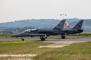 Slovenian Aeros airshow at Maribor airport.