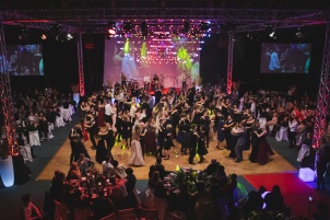 Prom dance from GFML high school in Ljutomer