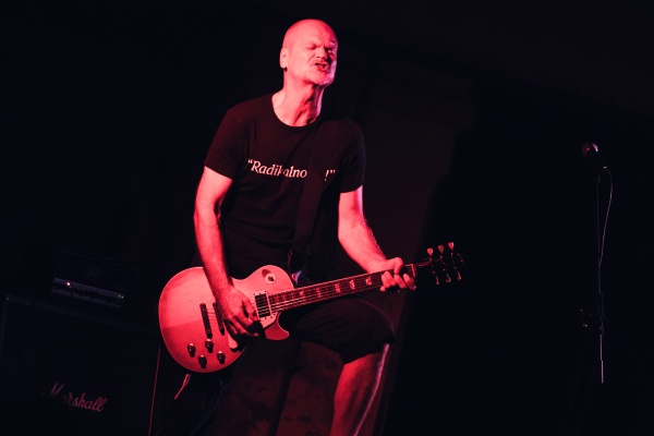 Damir avdić peforming in MIKK club at Murska Sobota Castle