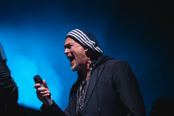 Gibonni performing at Halloween event in Rakičan 2019